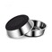 YINGFAN Dog Bowls Durable Heavy Duty Stainless Steel Dog Bowls NonSlip Basic Bowl for Dogs with Rubber Base 2 Pack 3 Cups