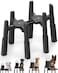 CZPET Dog Water Dispenser Stand Holder for Pet Automatic Feeders Width and Height Adjustable Elevated Stand for Pet Feerders Suitable for Large Dogs Stand Only