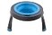Dexas Pets Single Elevated Pet FeederPet Bowl 4 Cup Capacity Pro Blue PW1404322194