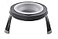 Dexas Pets Single Elevated Pet FeederPet Bowl I5 Cup Capacity Light Gray Small