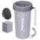 Tinioey Paw Cleaner with Handle for Large Dogs Effectively Cleans Muddy Paws and Feet for Dogs Pets Gray