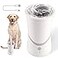 QeeHeng Automatic Silicone Bristles Pet Paw Cleaner Cup USB Charging Portable for Muddy Claws Designed for Small to Medium Dogs