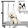 Breeze Touch Dog Grooming Arm 32 Dog Grooming Table Arm with Clamp and Post Loop Noose No Sit Haunch Holder Grooming Restraint for Small Medium Dogs