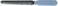 FindingKing Kole Pet Nail File Durable Metal with Curvy Edges Soft Rubber Handle Best Simplest Solution for Pet Nail FlingTrimmingBlue