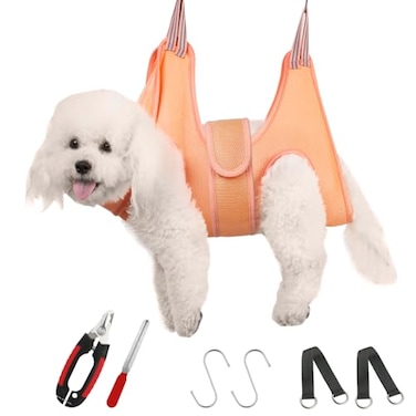 Guzekier Dog Grooming Hammock Harness for Dogs Dog Nail Clipper