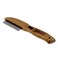 Alcott Bamboo Groom Flea Comb with 77 Rotating Pins for Pets