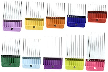 Oster 10Piece Stainless Steel Pet Clipper Guide Comb Kit 078936100000