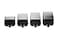 TRIXIE Andis 4 Piece Animal Comb Set Sizes 18 14 38 12 Black 21318 pack of 4