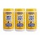 Wet Ones for Pets Deodorizing Dog Wipes with Baking Soda Tropical Splash Scent Multipurpose Deodorizing Pet Grooming Wipes in Resealable Canister 50 Count 3 Pack