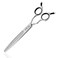 HASHIMOTO Straight Fluffer Scissors for Dog Grooming 42 Teeth 50 Thinning Rate 70 inch Light Weight Designed to Remove Bulk Quickly While Leaving a Natural Finish for Groomers