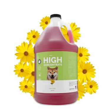 Bark2Basics High Concentrate Dog Shampoo 1 Gallon All Natural Ingredients Deep Cleaning 321 Concentration Fresh Scent Moisturizing Super Concentrated