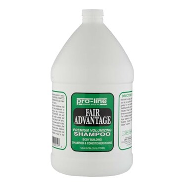 Chris Christensen ProLine Fair Advantage Shampoo Conditioner Premium Volumizing Shampoo for Dogs Build Body While Providing Moisture Anti Static Formula 2 in 1 Shampoo ConditionerGallon
