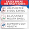 BARKSPARK No Poo Chews for Dogs Coprophagia Stool Eating Deterrent with Probiotics Digestive Enzymes Breath Aid Support