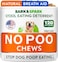BARKSPARK No Poo Chews for Dogs Coprophagia Stool Eating Deterrent with Probiotics Digestive Enzymes Breath Aid Support
