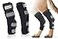 Bawektrl Dog Leg Brace for Back Leg Canine Hock Brace for Rear Legs with Dual Metal Strips Joint Warps Strong Support Help for Hind Leg Injuries Sprains Arthritis Torn ACL1Pair