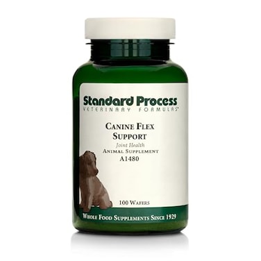 Standard Process Inc. Standard Process Inc Canine Flex Support Joint Immune Health Supplement for Dogs Chewable Wafers for Healthy Joint Function Support Nutritional WholeFood Based Supplement 100 waf