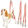 Mixweer 2 Pcs Dog Support Harness for Back Legs Dog Rear Lifting Sling Aid with Handle and Shoulder Strap Hind Leg Support for Pet Mobility Helps Puppy with Poor Stability Joint InjuriesOrange