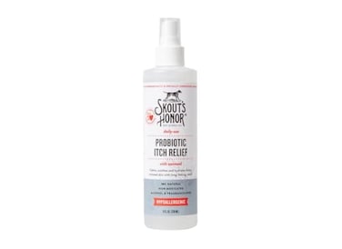 SKOUT'S HONOR SKOUTS Honor Probiotic Itch Relief Spray 8 Ounce