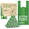 Deo Doo Dog Poop Bags with Handles Large Size 20 Rolls 240 Counts Big Sizes Leak Proof and Extra Thick Waste Bags Refill Rolls for Walking Medium Large Dogs Cats Litter Unscented