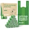Deo Doo Dog Poop Bags with Handles Large Size 20 Rolls 240 Counts Big Sizes Leak Proof and Extra Thick Waste Bags Refill Rolls for Walking Medium Large Dogs Cats Litter Unscented