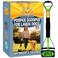 Bodhi Dog 32 Tall NonBreakable Pooper Scooper for Large Dogs Lightweight Foldable Design with Extra Long Handle Green