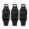Paw Inspired Belly Band Male Dog WRAP Washable Black Black Lining Small 3 Count