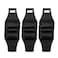 Paw Inspired Belly Band Male Dog WRAP Washable Black Black Lining Small 3 Count