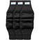 PAW Inspired Belly Band Male Dog WRAP Washable Black Black Lining XSmall 3 Count