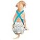 PAW Inspired Dog Diaper Suspenders Blue SmallMedium