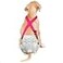 PAW Inspired Dog Diaper Suspenders Pink MediumLarge