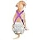 PAW Inspired Dog Diaper Suspenders Purple SmallMedium