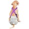 PAW Inspired Dog Diaper Suspenders Purple SmallMedium