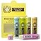 Moon Valley Organics Beeswax Lip Balm for Moisturizing Lips and Cuticles Vanilla Lime Honey Blackberry Mint Vanilla 5Pack