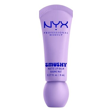 NYX PROFESSIONAL MAKEUP Smushy Matte Lip Balm Tinted Lip Moisturizer with Soft Matte Finish Sugar Smush Transparent