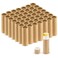 DMuuuDM 50 Pcs 03 oz Paperboard Lip Balm TubeEmpty Kraft Paper Chapstick Tube HolderPushUp Style Biodegradable Solid Perfume Lip Gloss Container for Lip BalmNatural Compostable Container Brown