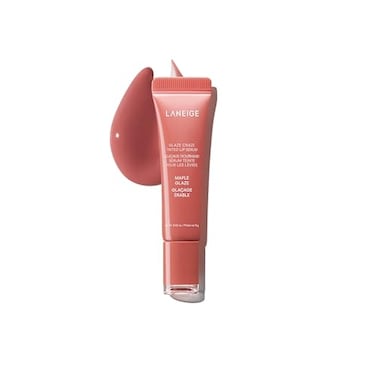 LANEIGE Glaze Craze Tinted Lip Serum Maple Glaze Hydrating Lip Serum for Glossy Nourished Lips with Plumping Polypeptides