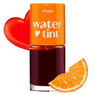 ETUDE Dear Darling Water Tint Orange Ade Korean Lip Stain Lip Tint for Hydrated Pink Lips SmudgeProof LongLasting Lip Cheek Makeup KBeauty Gift Stocking Stuffers
