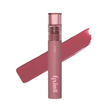 ETUDE Fixing Tint 15 Woody Pink 4g Long Lasting High Pigmented Liquid Lipstick Waterproof Lightweight Matte Finish Lip Stain Full Coverage Korean Makeup Kbeauty