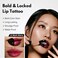 MILKTOUCH Black Peel Off Lip Tattoo LongLasting Matte Lip Waterproof TransferProof Highly Pigmented StayOnAllDay Lip Tint Stain 45g 05 Black Fig