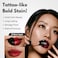MILKTOUCH Black Peel Off Lip Tattoo LongLasting Matte Lip Waterproof TransferProof Highly Pigmented StayOnAllDay Lip Tint Stain 45g 03 Black Apple