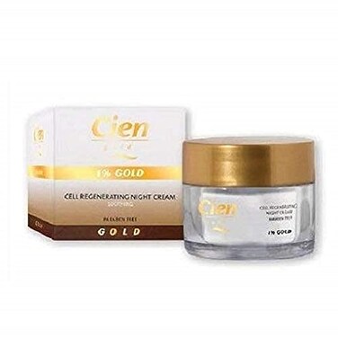 Cien GOLD AntiWrinkle Cell Regenerating Night Cream 1 Gold Paraben Free 170 fl oz
