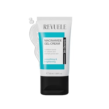 Revuele Niacinamide GelCream 50ml Lightweight Refreshing Face Moisturizer for ShineFree Balanced Skin Vegan Dermatologically Tested 169 floz