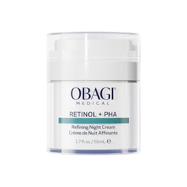 Obagi Medical Retinol PHA Refining Night Cream Clinically Proven DualAction Overnight AntiAging Face Cream for Smoother Renewed Skin a More EvenLooking Complexion 17 Oz