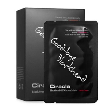 Ciracle Blackhead Off Cotton Mask 20 Sheets New version