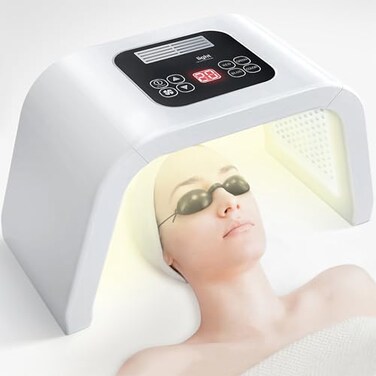 LOUDYKACA RedLightTherapyforFace 7 Color Light Therapy LED Face Mask SPA Equipment