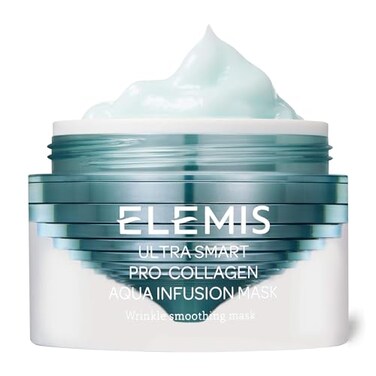 ELEMIS ULTRA SMART ProCollagen Aqua Infusion Mask Cooling Gel Hydrates Revitalizes and Plumps for a Firmer Younger Appearance 50 mL
