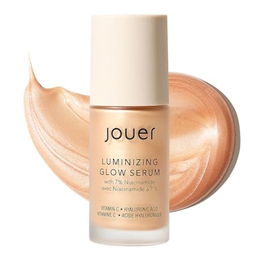Jouer Luminizing Glow Drops Serum with 7 Niacinamide Mix 23 Drops With Moisturizer or Foundation For A Summer Glow Use With or Without Makeup 1 fl oz