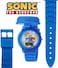 Accutime Sonic The Hedgehog Kids SNC4020 Digital Display Quartz Blue Watch