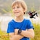 Accutime Marvel SpiderMan Kids Smart Watch Touchscreen Interactive Watch with 10 Customizable Clock Faces Builtin Camera Video Recorder Alarm Calculator Games Pedometer Fits Wrists 55 to 8