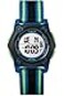 Timex Kids TW7C26000 Time Machines Digital 35mm BlueBlackGreen DoubleLayered Nylon Strap Watch